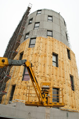 chantier de construction