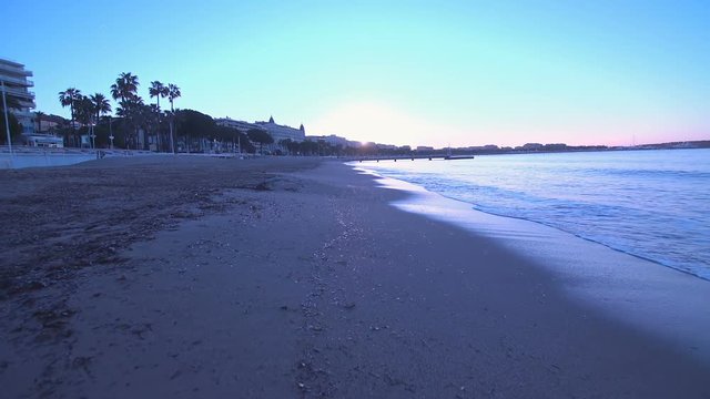 French Riviera sunrise