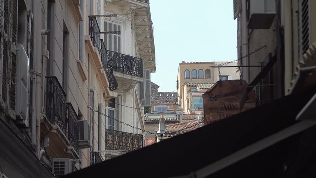 Small street in Cannes