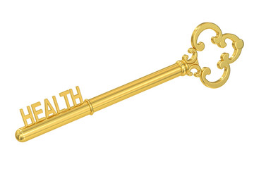 Key to Health concept, 3D rendering