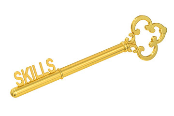 Skills - Golden Key, 3D rendering