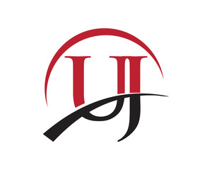 UJ red letter logo swoosh