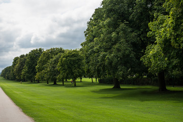 Medieval Windsor Castle and Long Walk