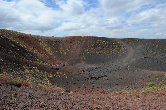 Mt. Etna Crater