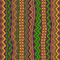 Materiał do szycia Seamless Aztec pattern