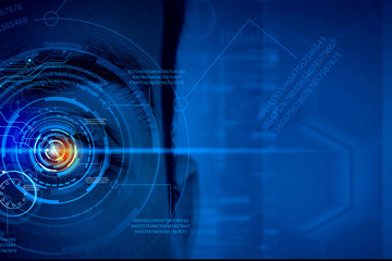 Obraz premium Scanning for personality identification