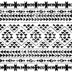 Materiał do szycia Seamless aztec pattern