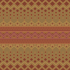 Seamless aztec pattern