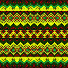 Seamless aztec pattern