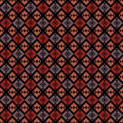 Seamless aztec pattern