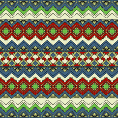 Seamless aztec pattern