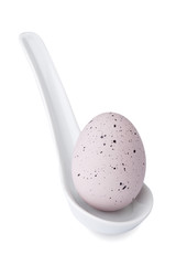 soup spoon with easter egg
