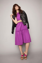 Stylish beautiful woman