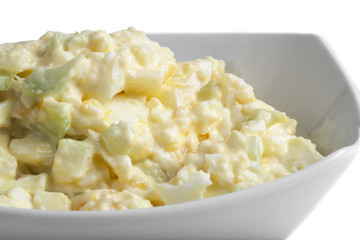 egg salad on bowl