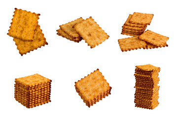 crackers with sesame seeds