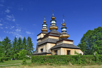 Fototapeta na wymiar Cerkiew w Krempnej