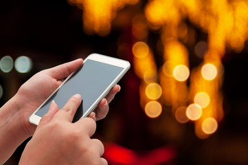 women using smart phone