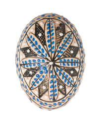 egg with creative decor