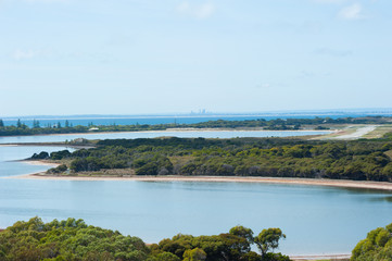 Perth from Rottnest Island