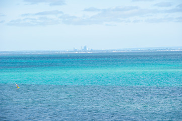 Fototapeta premium Panorama Perth Australia ocean coast