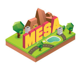Mesa is one of  beautiful city to visit