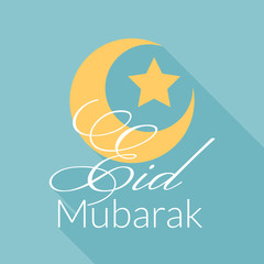 Fototapeta na wymiar Eid Mubarak greeting background