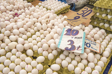 farmers market on streets on istanbul