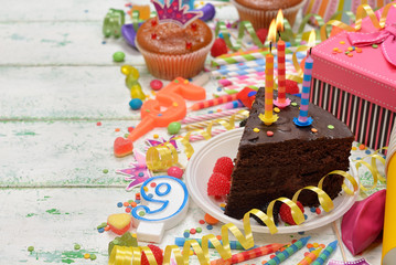 Colorful accessories for children's parties