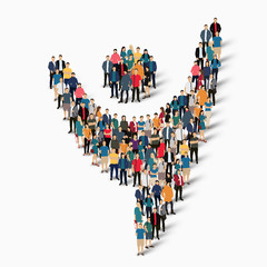 dancing man symbol people