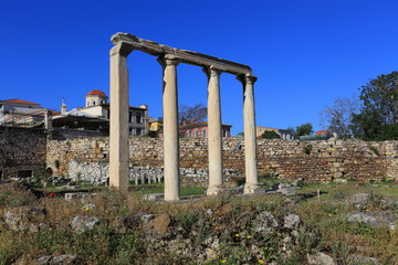 Fototapeta premium Roman Agora in Athens, Greece.
