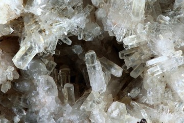 Crystals of calcite