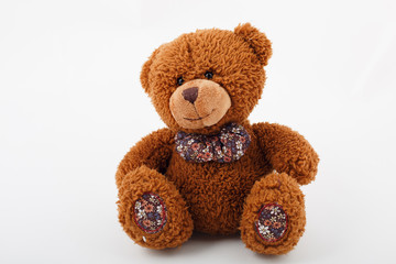 Toy plush bear Brown