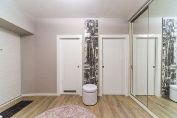 White empty anteroom