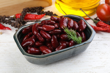 Canned kidney bean
