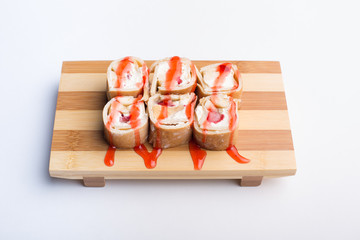 Rolls on a serving Board