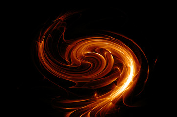 Fire background and abstract - obrazy, fototapety, plakaty