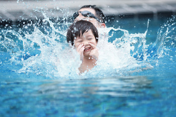 children swimming pool