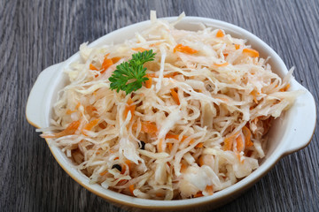 Fermented cabbage