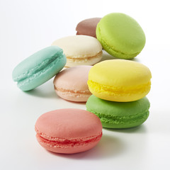 色とりどりのマカロン