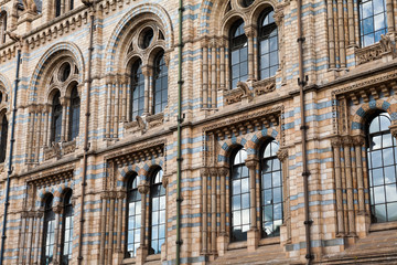 Fototapeta premium Natural History Museum in London- building and details