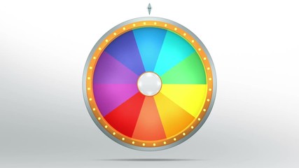 The wheel of fortune or Lucky spin animation was created by Three Dimensional. Video is included the alpha channel and motion loop.  Welcome to use for game and sale promotion concept.
