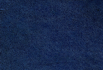 Dark blue leather texture.