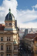 Gothic Historic Buildings in Prague