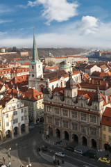 Obraz premium Prague Cityscape with Towers