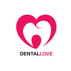 Dental Icon logo design. vector illustration