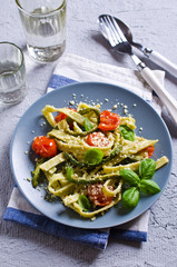 Homemade traditional pasta