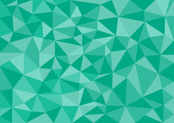 Low poly style vector, green  low poly design, low poly style illustration, Abstract low poly background vector,