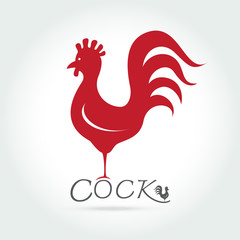 Rooster and cock design