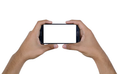 smart phone in a hand