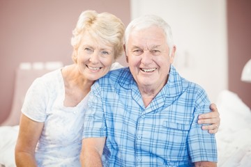 Portrait of happy senior couple